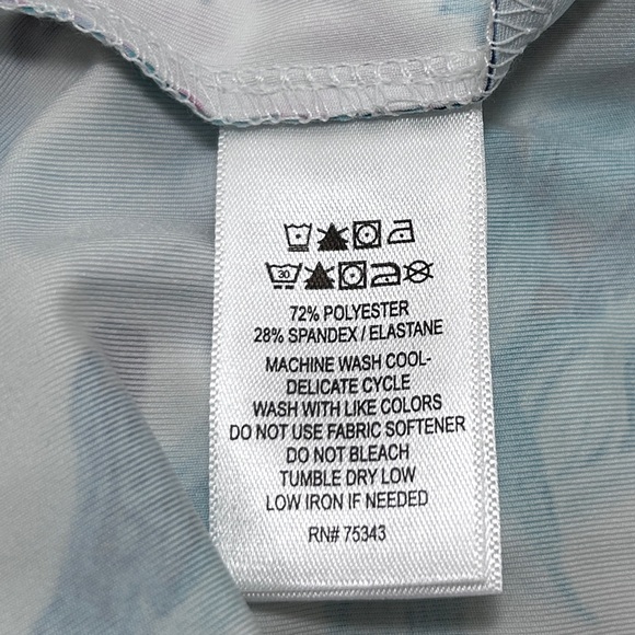 Tommy Bahama Women’s Golf Dress Tennis Tropical Floral UPF 50 Sun Size Small - Picture 10 of 12